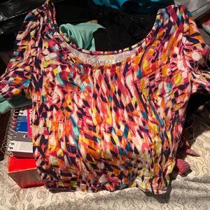 Patterned crop top